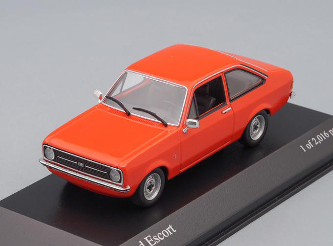 FORD Escort II (1975), red