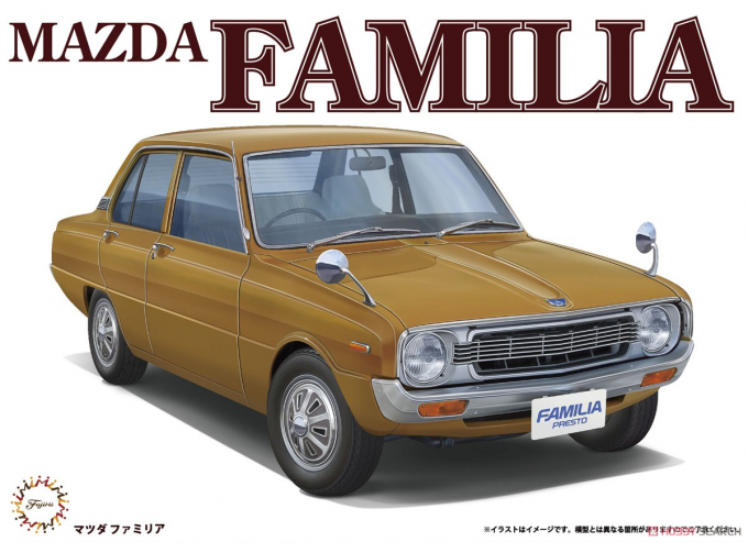 Сборная модель Mazda Familia Presto