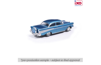 CHEVROLET Bel Air Sedan (1957), Blue