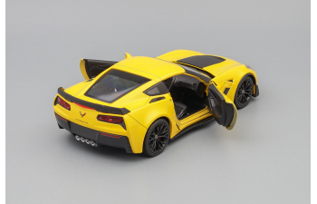 CHEVROLET Corvette Z06 (2017), yellow