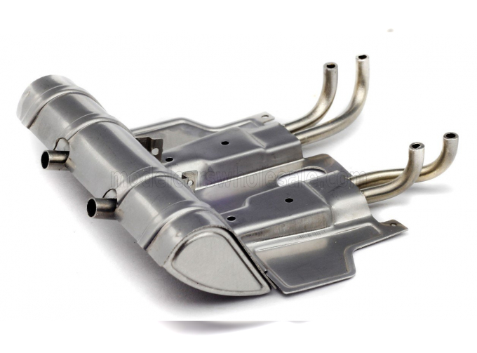 PORSCHE Street Exhaust System (interchangeable) 904 Carrera Gts, Silver