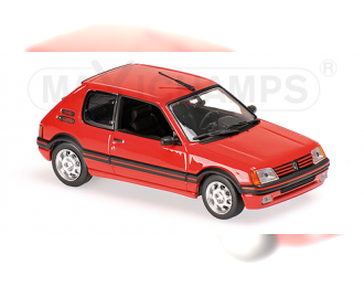 PEUGEOT 205 GTI (1990), red