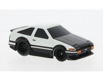 TOYOTA Sprinter Trueno (AE86) (1983), white/black