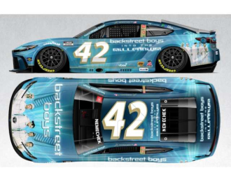 Toyota Camry XSE #42 John Hunter Nemechek *Backstreet Boys*, blue/white 2025
