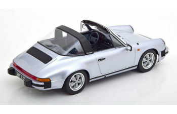 PORSCHE 911 3.2 Targa 1988, silver grey