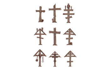 3D-печать BASING Деревянные кресты / Wood Crosses