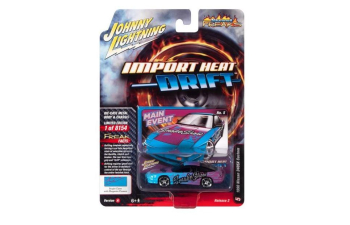 NISSAN 240SX (1990), blue/violet