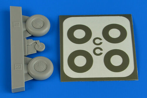 Набор дополнений Bucker Bu 131 wheels & paint masks disc cover