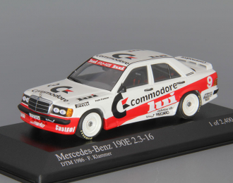 MERCEDES-BENZ 190E 2.3-16 W201 Commodore Franz Klammer - Team Marko Rsm - DTM (1986), white