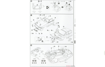 Сборная модель NISSAN HKS Skyline (Skyline GT-R [BNR32 Gr.A] 1992)