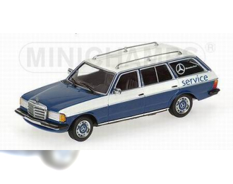 MERCEDES-BENZ 240 TD (1983), blue / white