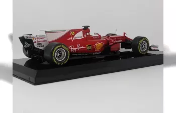 FERRARI F1 Sf70h №5 Season (2017) Sebastian Vettel - Con Vetrina - With Showcase, Red White