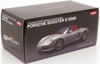 PORSCHE Boxster S 987 RS60, silver