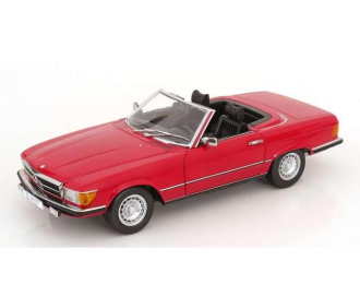 MERCEDES-BENZ 450 SL R107 EU-Version (1985), red