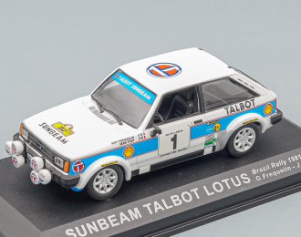 TALBOT SUNBEAM LOTUS G.Fréquelin J.Todt Rally Brasil 1981