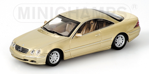 MERCEDES-BENZ CL-CLASS COUPE C215 (1999), gold