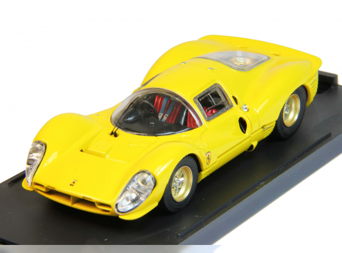 FERRARI 412 P Prova (1967), yellow