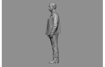 Фигурка Мужчина в куртке (под покраску)