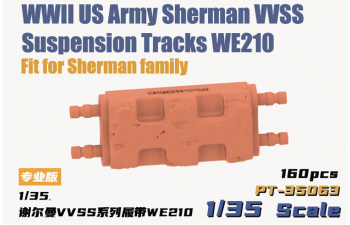 WWII US Army Sherman VVSS Suspension Tracks WE210