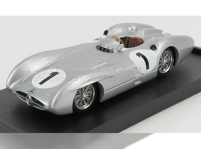 MERCEDES BENZ F1 W196c N 1 British Gp Juan Manuel Fangio 1954 World Champion, Silver