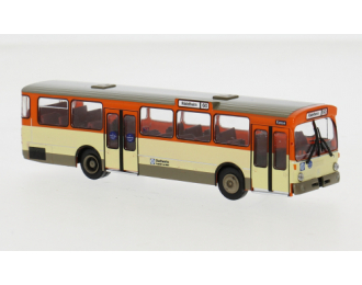 MERCEDES-BENZ O 305 Stadtbus Stadtwerke Frankfurt (1972), orange/beige