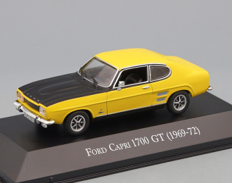 FORD Capri 1700 GT (1969), yellow / black