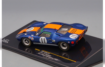 FORD GT40 #11 J. Ickx-D.Thompson Class Winner 24h Daytona (1967), blue / orange