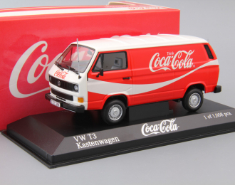 VOLKSWAGEN T3 Kastenwagen Coca Cola (1983), red