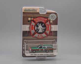 FORD LTD Crown Victoria Wagon "Paterson, New Jersey Fire Department" (пожарный) 1985 (Greenlight!)