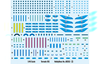Сборная модель Самолет Tornado IDS