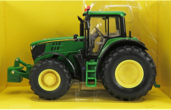 JOHN DEERE 6195m Tractor (2014), Green Yellow