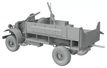Сборная модель Патрульный грузовик LRDG F30 Wireless Truck (CMP in LRDG service)
