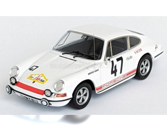 PORSCHE 911 S Coupe N 47 Rally Tap (1968) Americo Nunes - Evaristo Saraiva, White