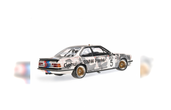 BMW 635 CSI "BMW Parts" Ravaglia - Berger - Surer Winner Spa (1985), white