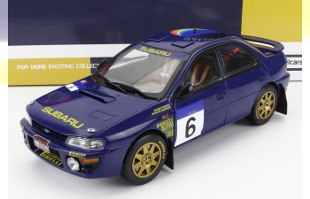 SUBARU IMPREZA 555 №6 2nd RALLY HONG KONG BEIJIJNG (1994) R.BURNS - R.REID, BLUE