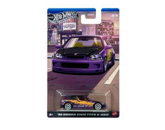 HONDA Civic Type R (EK9) (1999), purple / orange