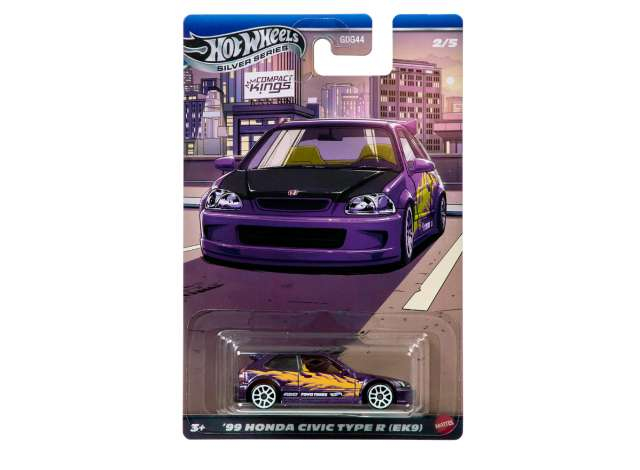 HONDA Civic Type R (EK9) (1999), purple / orange
