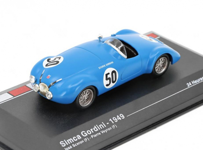 SIMCA Gordini No.50 Scaron-Veiron LE MANS (1949)