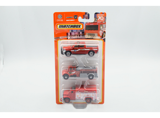 MBX Fire Rescue 3 pack Set