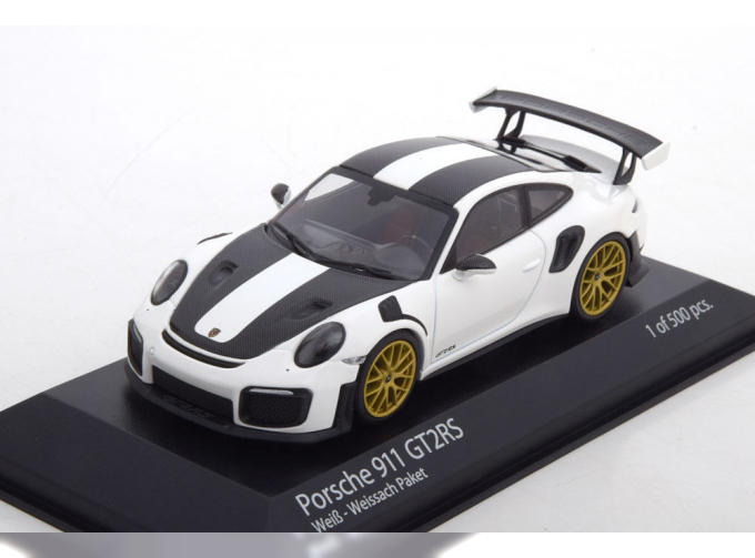 PORSCHE 911 (991.2) GT2RS - 2018 - WHITE (WEISSACHPAKET)