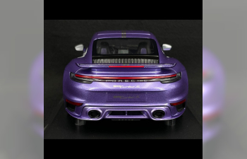 PORSCHE 911 (992) Turbo S Coupe Sport Design (2021), viola