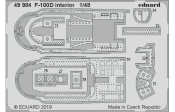 F-100D интерьер