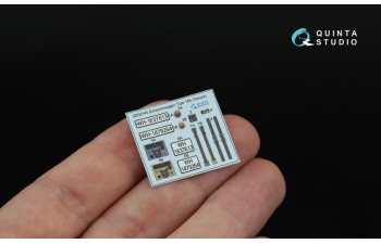 3D Декаль интерьера кабины Schwimmwagen Type 166 (Tamiya) (с 3D-печатными деталями)