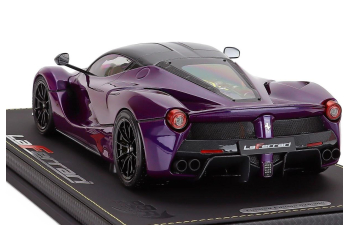 FERRARI LaFerrari (2012) - CON VETRINA - WITH SHOWCASE, dubai purple