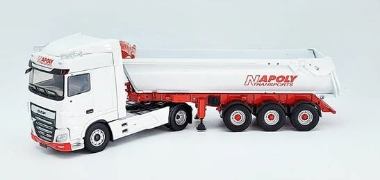 DAF XF480 MY17 с полуприцепом-самосвалом "NAPOLY TRANSPORTS" 2021