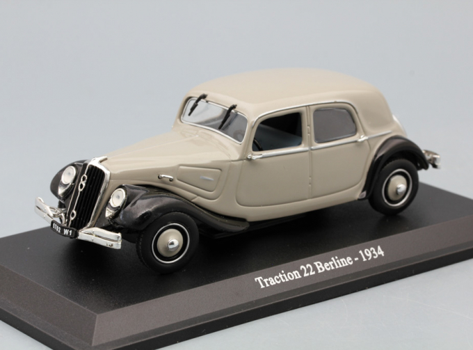 CITROEN Traction 22 Berline (1934), grey/black