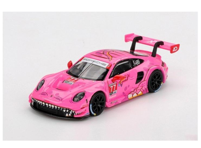 PORSCHE 911 GT3R #77 OA Racing (2024), pink  