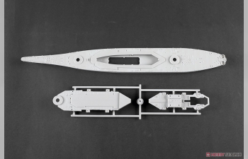 Сборная модель Линейный крейсер ВМС США Iowa BB-61