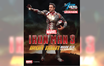 Сборная модель Iron Man 3 - Mark XLII, Battle Damaged Version