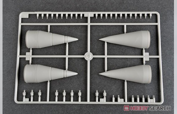 Сборная модель Советский ЗИL-131V с прицепом 2Т3М1 с ракетой 8К14